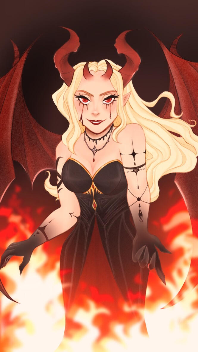Vesperia Demon Form (OC)